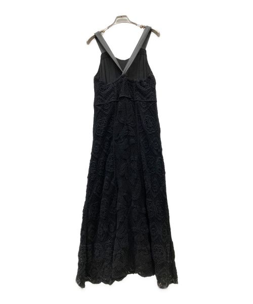 GRACE CLASS（グレースクラス）GRACE CLASS (グレースクラス) メッシュレースジャンパースカート ブラック サイズ:SIZE 36の古着・服飾アイテム