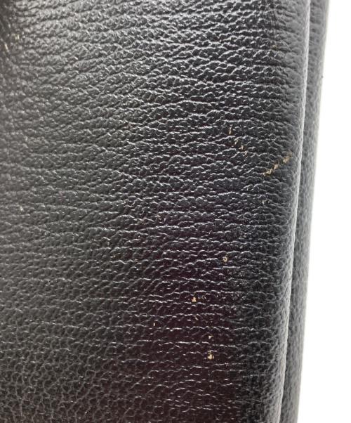 l'arcobaleno（ラルコバレーノ）l'arcobaleno (ラルコバレーノ) レザー 3つ折り ミニウォレット ブラックの古着・服飾アイテム