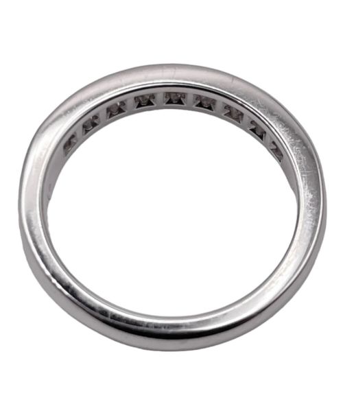 TIFFANY & Co.（ティファニー）TIFFANY & Co. (ティファニー) チャネルセッティング ハーフサークルリング サイズ:8号の古着・服飾アイテム