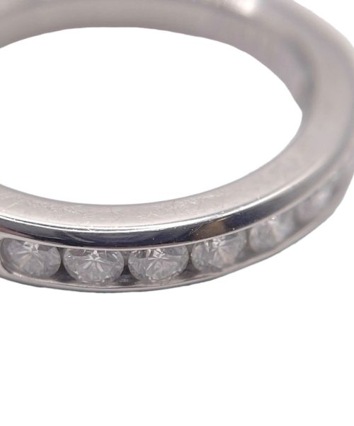 TIFFANY & Co.（ティファニー）TIFFANY & Co. (ティファニー) チャネルセッティング ハーフサークルリング サイズ:8号の古着・服飾アイテム