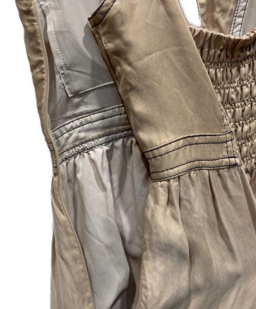 Estella.K（エステラケー）Estella.K (エステラケー) ワンピース ベージュ サイズ:Fの古着・服飾アイテム