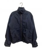 Maison Margielaメゾンマルジェラ）の古着「ジップアップジャケット」｜ネイビー