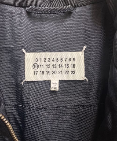Maison Margiela（メゾンマルジェラ）Maison Margiela (メゾンマルジェラ) ジップアップジャケット ネイビー サイズ:50 未使用品の古着・服飾アイテム