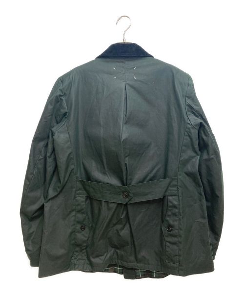 Maison Margiela（メゾンマルジェラ）Maison Margiela (メゾンマルジェラ) ワックスドコットンジャケット グリーン サイズ:50の古着・服飾アイテム
