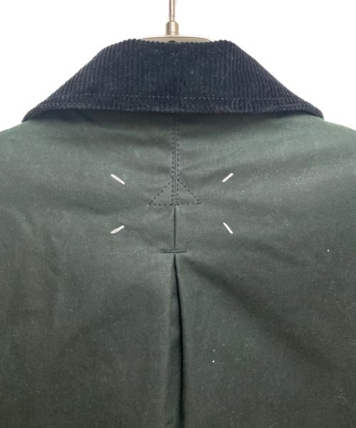 Maison Margiela（メゾンマルジェラ）Maison Margiela (メゾンマルジェラ) ワックスドコットンジャケット グリーン サイズ:50の古着・服飾アイテム
