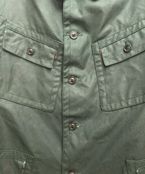 Maison Margiela（メゾンマルジェラ）Maison Margiela (メゾンマルジェラ) ワックスドコットンジャケット グリーン サイズ:50の古着・服飾アイテム