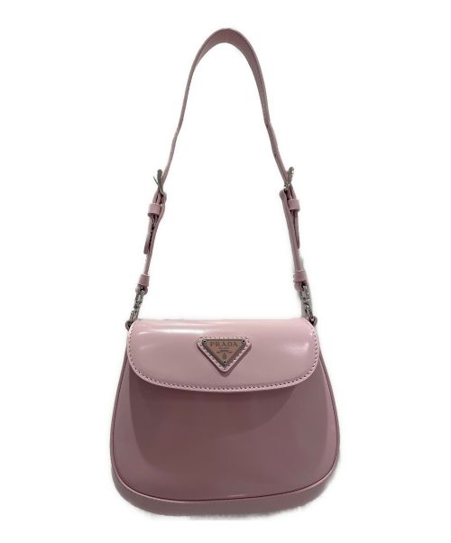 PRADA（プラダ）PRADA (プラダ) クレオ ショルダーバッグ ピンクの古着・服飾アイテム