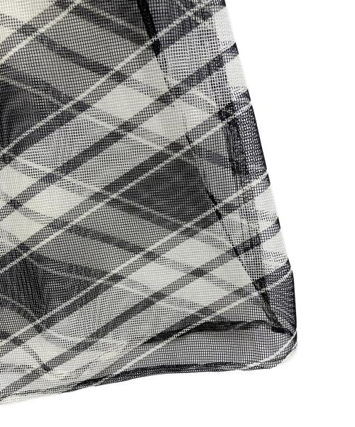 mint designs（ミント デザインズ）mint designs (ミント デザインズ) シアーワンピース ホワイト サイズ:2の古着・服飾アイテム