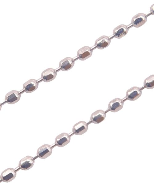 NO BRAND JEWELRY（ノーブランドジュエリー）NO BRAND JEWELRY (ノーブランドジュエリー) オーバル 11P ダイヤ ネックレス サイズ:-の古着・服飾アイテム