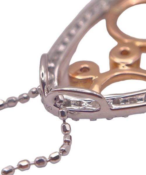 NO BRAND JEWELRY（ノーブランドジュエリー）NO BRAND JEWELRY (ノーブランドジュエリー) オーバル 11P ダイヤ ネックレス サイズ:-の古着・服飾アイテム