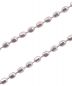中古・古着 NO BRAND JEWELRY (ノーブランドジュエリー) オーバル 11P ダイヤ ネックレス サイズ:-：55000円