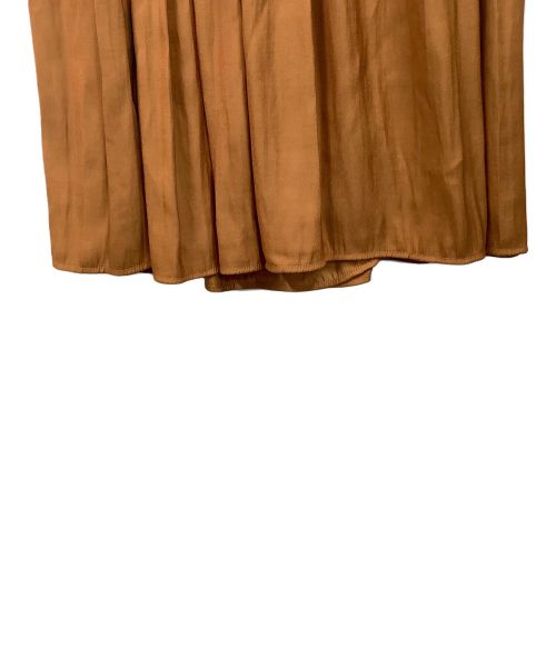 URBAN RESEARCH（アーバンリサーチ）URBAN RESEARCH (アーバンリサーチ) 割繊ラップギャザースカーチョ オレンジ サイズ:FREE 未使用品の古着・服飾アイテム