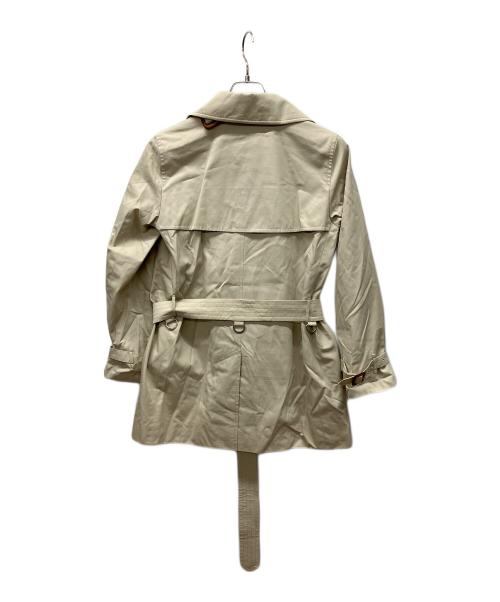 BURBERRY LONDON（バーバリーロンドン）BURBERRY LONDON (バーバリーロンドン) ショートトレンチコート ベージュ サイズ:38の古着・服飾アイテム
