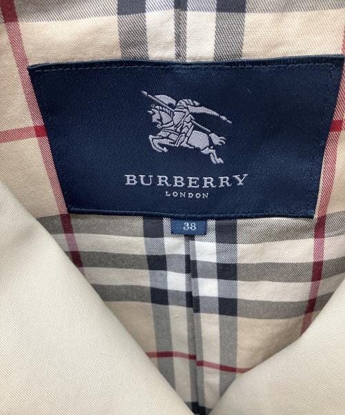 BURBERRY LONDON（バーバリーロンドン）BURBERRY LONDON (バーバリーロンドン) ショートトレンチコート ベージュ サイズ:38の古着・服飾アイテム