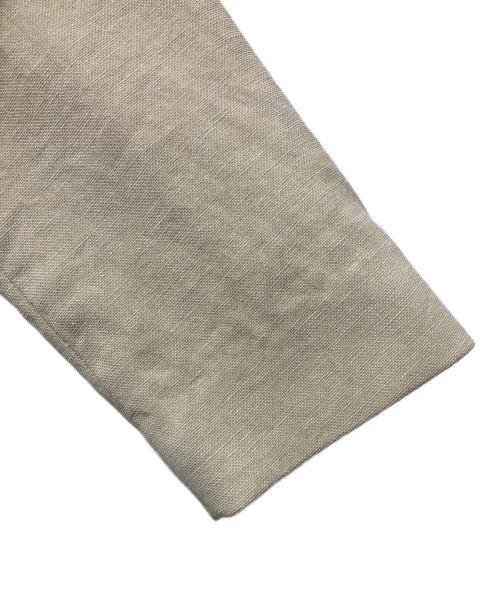 theory（セオリー）theory (セオリー) ノーカラージャケット ベージュ サイズ:00の古着・服飾アイテム