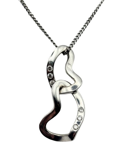 Georg Jensen（ジョージジェンセン）Georg Jensen (ジョージジェンセン) ダブルハート ネックレス サイズ:‐の古着・服飾アイテム