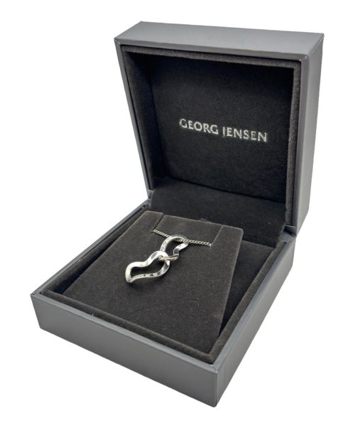 Georg Jensen（ジョージジェンセン）Georg Jensen (ジョージジェンセン) ダブルハート ネックレス サイズ:‐の古着・服飾アイテム