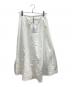 MACPHEE (マカフィー) ライトオンスデニム サーキュラースカート ホワイト サイズ:36 未使用品：5000円
