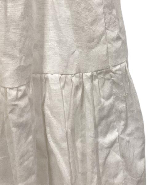 bilitis dix-sept ans（ビリティスディセッタン）bilitis dix-sept ans (ビリティスディセッタン) ティアードスカート ホワイト サイズ:SIZE 36の古着・服飾アイテム