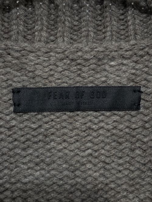 Fear Of God（フィア・オブ・ゴッド）Fear Of God (フィア・オブ・ゴッド) Overlap Sweater グレー サイズ:XSの古着・服飾アイテム