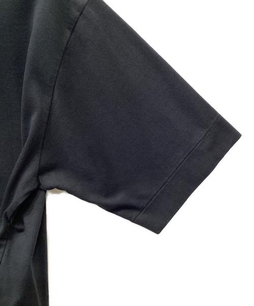 KAPTAIN SUNSHINE（キャプテンサンシャイン）KAPTAIN SUNSHINE (キャプテンサンシャイン) Suvin Supima Tube Henleyneck Tee ブラック サイズ:34の古着・服飾アイテム