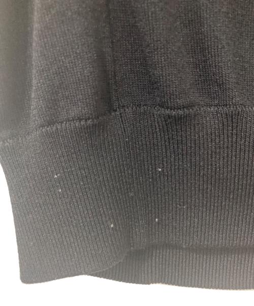 Sov.（ソブ）Sov. (ソブ) シフォンプリーツスリーブニット ブラック サイズ:1の古着・服飾アイテム