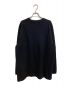 Yohji Yamamoto pour homme (ヨウジヤマモト プールオム) 7G FLOWER INTERSIA JACQUARD CREW NECK ブラック サイズ:3：45800円