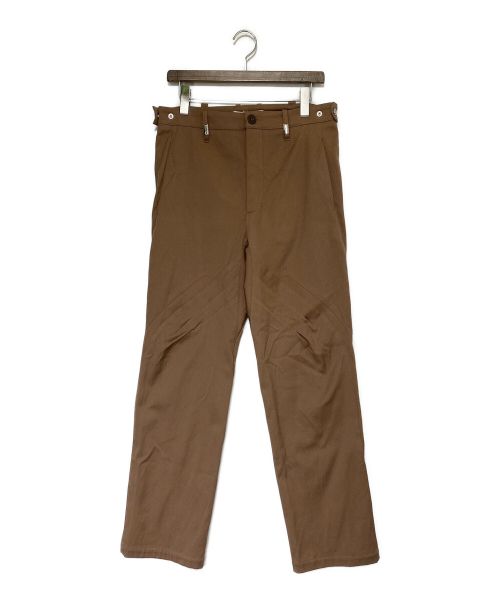 KIKO KOSTADINOV（キコ・コスタディノフ）KIKO KOSTADINOV (キコ・コスタディノフ) Itten Darted Trouser ブラウン サイズ:46の古着・服飾アイテム