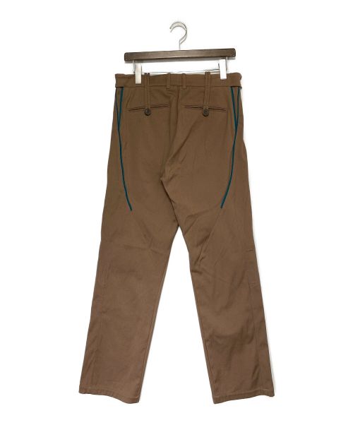 KIKO KOSTADINOV（キコ・コスタディノフ）KIKO KOSTADINOV (キコ・コスタディノフ) Itten Darted Trouser ブラウン サイズ:46の古着・服飾アイテム