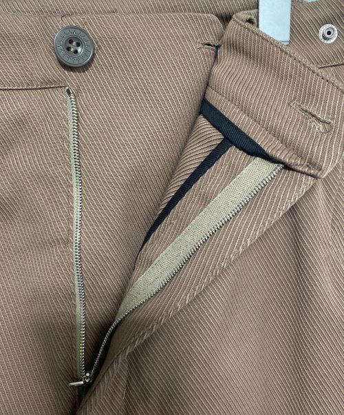 KIKO KOSTADINOV（キコ・コスタディノフ）KIKO KOSTADINOV (キコ・コスタディノフ) Itten Darted Trouser ブラウン サイズ:46の古着・服飾アイテム