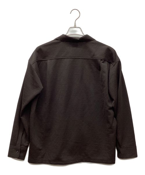 X-GIRL（エックスガール）X-GIRL (エックスガール) JACQUARD JERSEY L/S SHIRT ブラウン サイズ:Sの古着・服飾アイテム