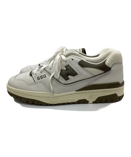 NEW BALANCE（ニューバランス）NEW BALANCE (ニューバランス) Aime Leon Dore (エメレオンドレ) スニーカー/550 ホワイト サイズ:29 未使用品の古着・服飾アイテム