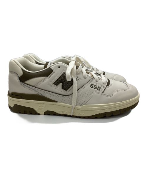 NEW BALANCE（ニューバランス）NEW BALANCE (ニューバランス) Aime Leon Dore (エメレオンドレ) スニーカー/550 ホワイト サイズ:29 未使用品の古着・服飾アイテム