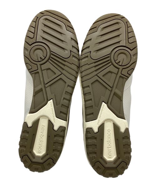 NEW BALANCE（ニューバランス）NEW BALANCE (ニューバランス) Aime Leon Dore (エメレオンドレ) スニーカー/550 ホワイト サイズ:29 未使用品の古着・服飾アイテム