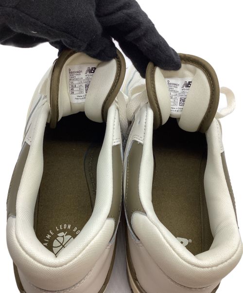 NEW BALANCE（ニューバランス）NEW BALANCE (ニューバランス) Aime Leon Dore (エメレオンドレ) スニーカー/550 ホワイト サイズ:29 未使用品の古着・服飾アイテム