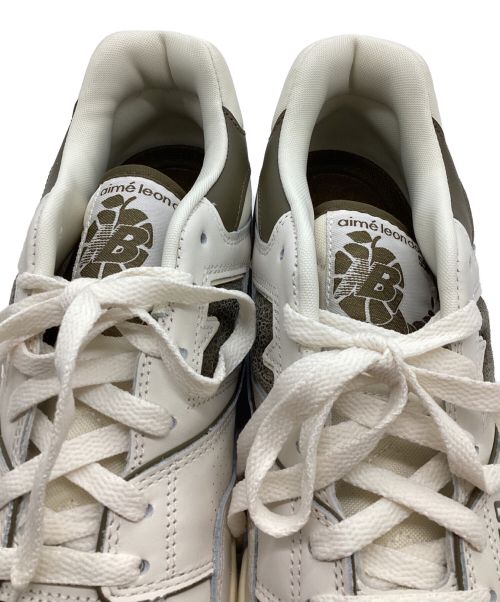 NEW BALANCE（ニューバランス）NEW BALANCE (ニューバランス) Aime Leon Dore (エメレオンドレ) スニーカー/550 ホワイト サイズ:29 未使用品の古着・服飾アイテム