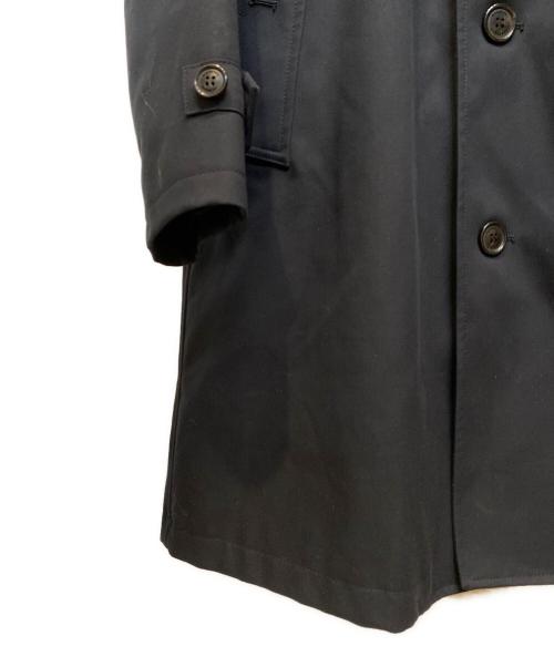 BURBERRY（バーバリー）BURBERRY (バーバリー) Detachable Warmer Cotton Gabardine Coat ブラック サイズ:46の古着・服飾アイテム