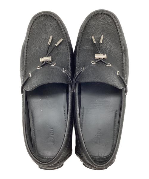 DIOR HOMME（ディオール オム）DIOR HOMME (ディオール オム) ドライビングシューズ ブラック サイズ:42の古着・服飾アイテム