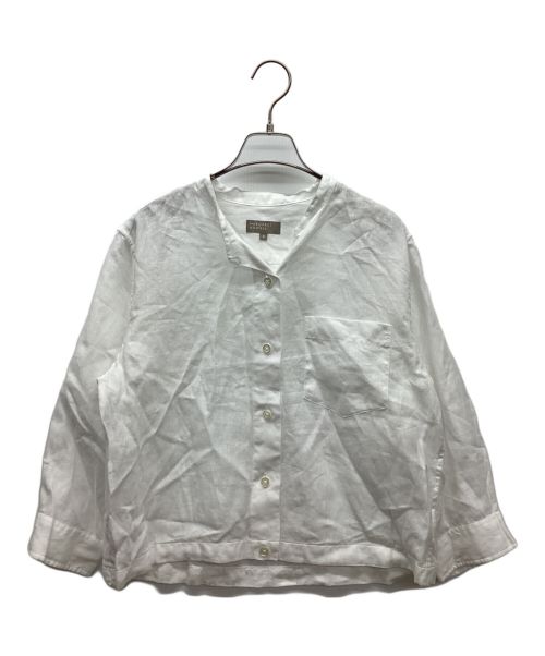 MARGARET HOWELL（マーガレットハウエル）MARGARET HOWELL (マーガレットハウエル) SHIRTING LINEN ホワイト サイズ:3の古着・服飾アイテム