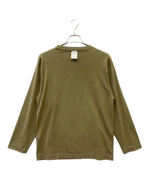 45R（フォーティファイブ・アール）45R (フォーティファイブ・アール) カットソー オリーブ サイズ:3の古着・服飾アイテム