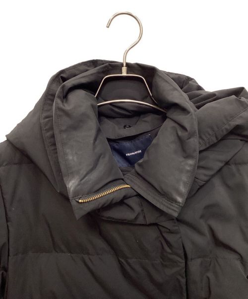 FRAMeWORK（フレームワーク）FRAMeWORK (フレームワーク) フードダウンコート ブラック サイズ:Sの古着・服飾アイテム
