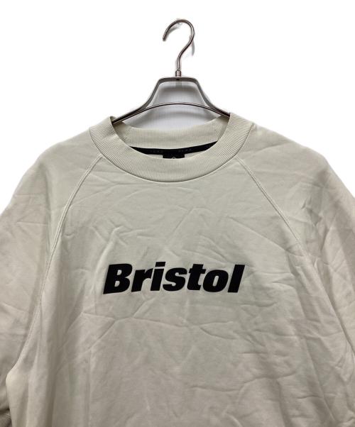 F.C.R.B.（エフシーレアルブリストル）F.C.R.B. (エフシーレアルブリストル) S/S CREWNECK BAGGY SWEAT アイボリー サイズ:Lの古着・服飾アイテム