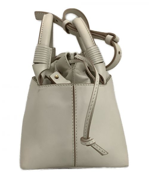 CAROLINA SANTO DOMINGO（カロリーナ・サント・ドミンゴ）CAROLINA SANTO DOMINGO (カロリーナ・サント・ドミンゴ) ショルダーバッグ ベージュ サイズ:-の古着・服飾アイテム