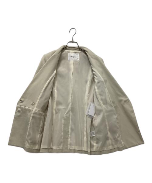 Diagram（ダイアグラム）Diagram (ダイアグラム) イレギュラーテーラージャケット ベージュ サイズ:36 未使用品の古着・服飾アイテム