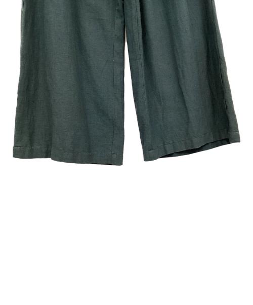 CASA FLINE（カーサフライン）CASA FLINE (カーサフライン) サイドデザインイージーパンツ グリーン サイズ:Fの古着・服飾アイテム