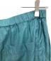 中古・古着 ATON (エイトン) MICRO COTTON SATIN  タックワイドパンツ グリーン サイズ:02：4000円