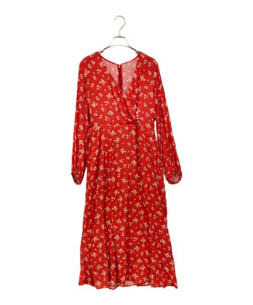 SLOBE IENA（スローブ イエナ）SLOBE IENA (スローブ イエナ) SPRINTEX Fleur フレアワンピース レッド サイズ:FREE 未使用品の古着・服飾アイテム