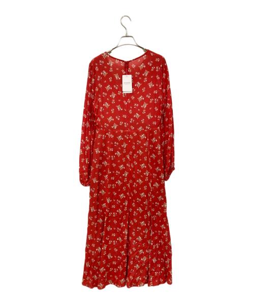SLOBE IENA（スローブ イエナ）SLOBE IENA (スローブ イエナ) SPRINTEX Fleur フレアワンピース レッド サイズ:FREE 未使用品の古着・服飾アイテム