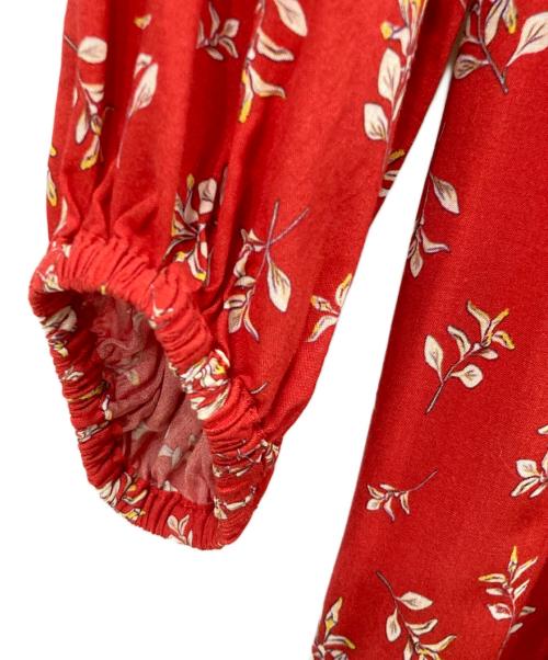 SLOBE IENA（スローブ イエナ）SLOBE IENA (スローブ イエナ) SPRINTEX Fleur フレアワンピース レッド サイズ:FREE 未使用品の古着・服飾アイテム