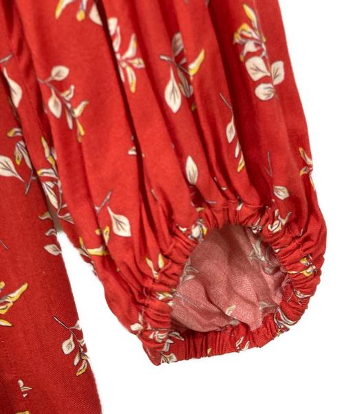 SLOBE IENA（スローブ イエナ）SLOBE IENA (スローブ イエナ) SPRINTEX Fleur フレアワンピース レッド サイズ:FREE 未使用品の古着・服飾アイテム